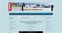 Desktop Screenshot of cantalpassion.com